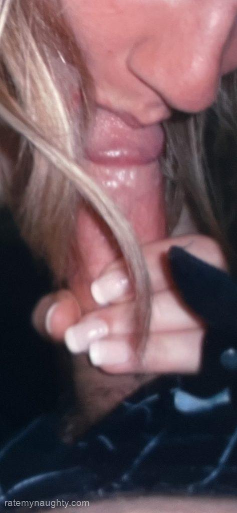 Mature wife sucking cock